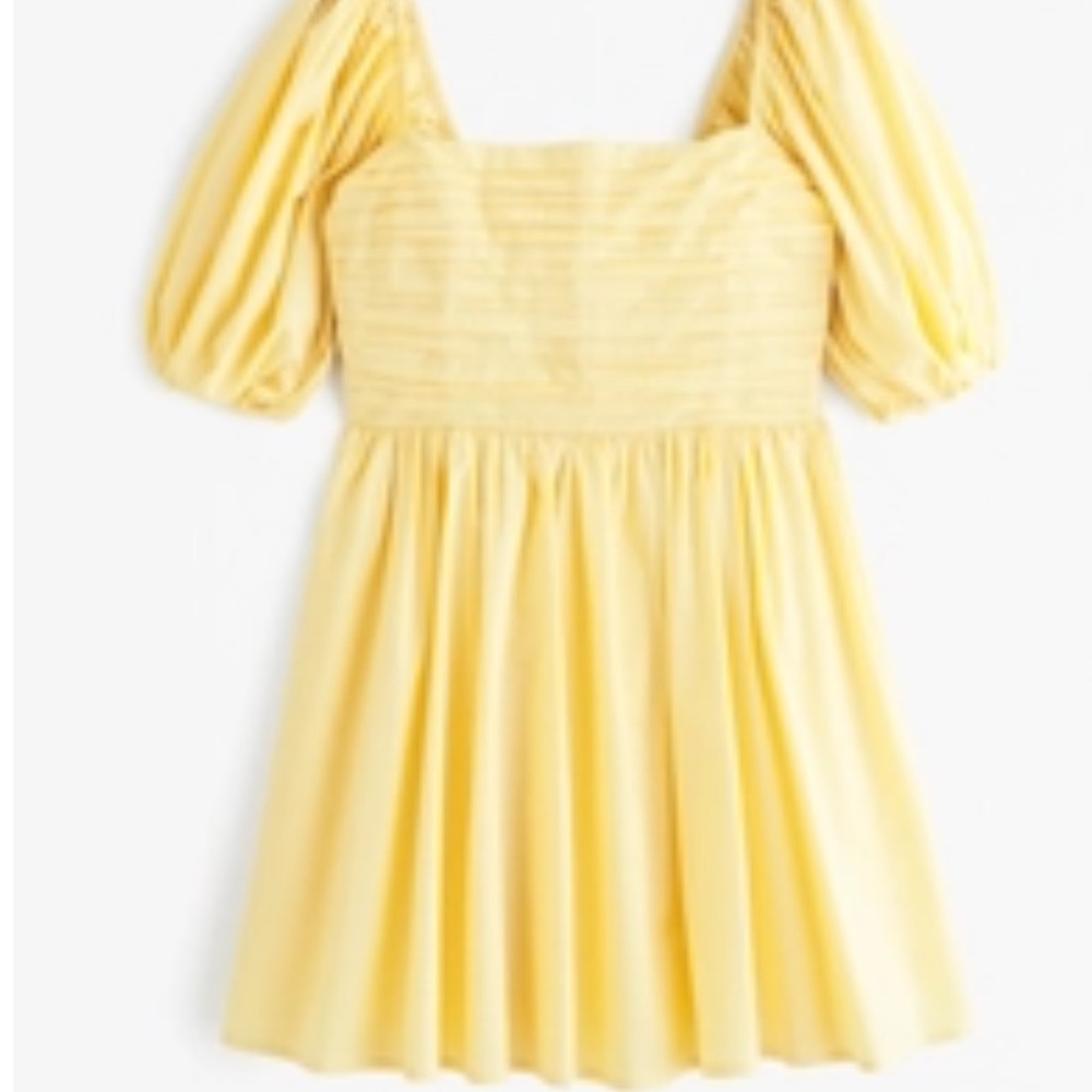 Emerson poplin puff Sleeve Dress
